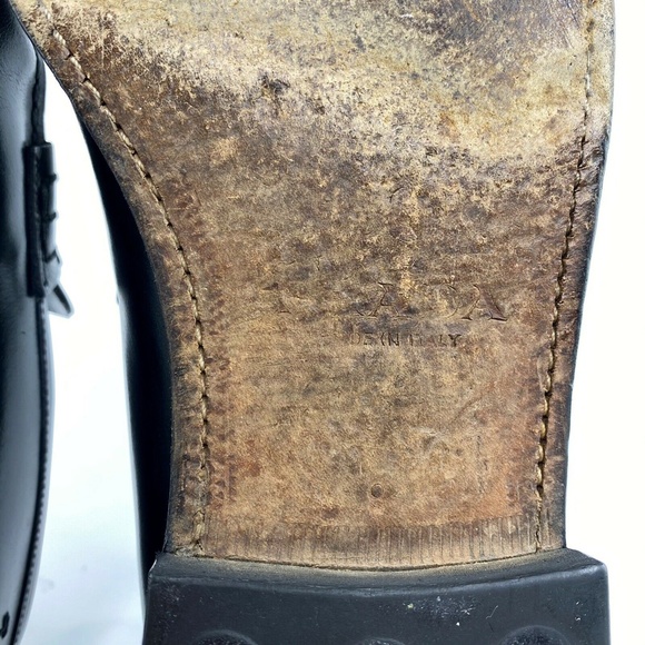 Prada Men Loafer Dress Shoes 2D0150 Black ITALY - Picture 11 of 11